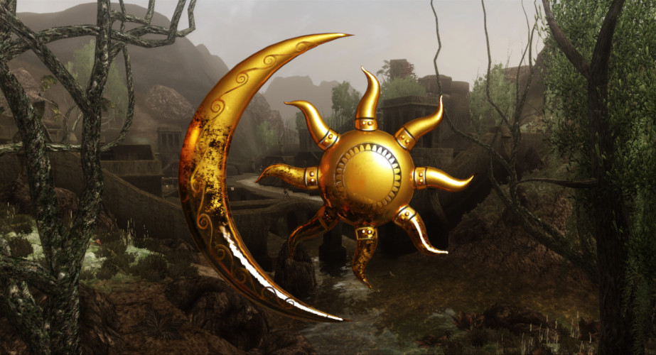 Morroblivion logo and screenshot